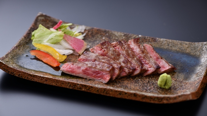 【京都牛ステーキ付】海鮮もお肉も楽しみたい方へ　旬の京会席と京都牛のよくばりプラン♪